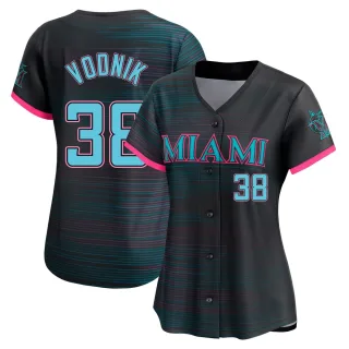 Women's Limited Black Victor Vodnik Miami Marlins 2025 City Connect Jersey